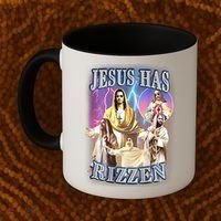 Jesus Has Rizzen Coffee Mug thumb 2