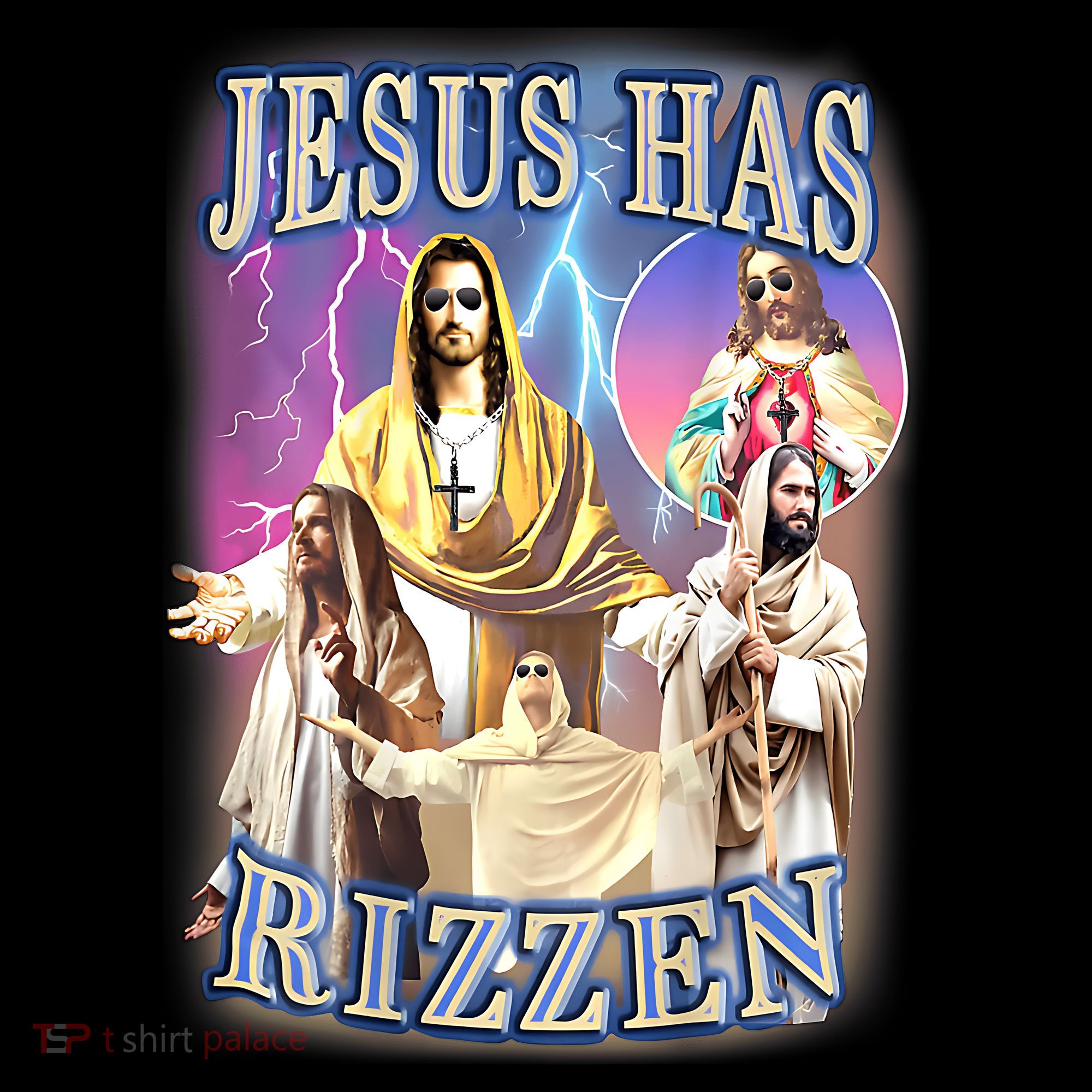 Jesus Has Rizzen Mousepad