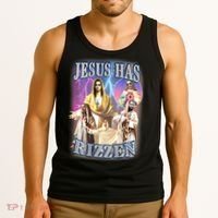 Jesus Has Rizzen Tank Top thumb 3