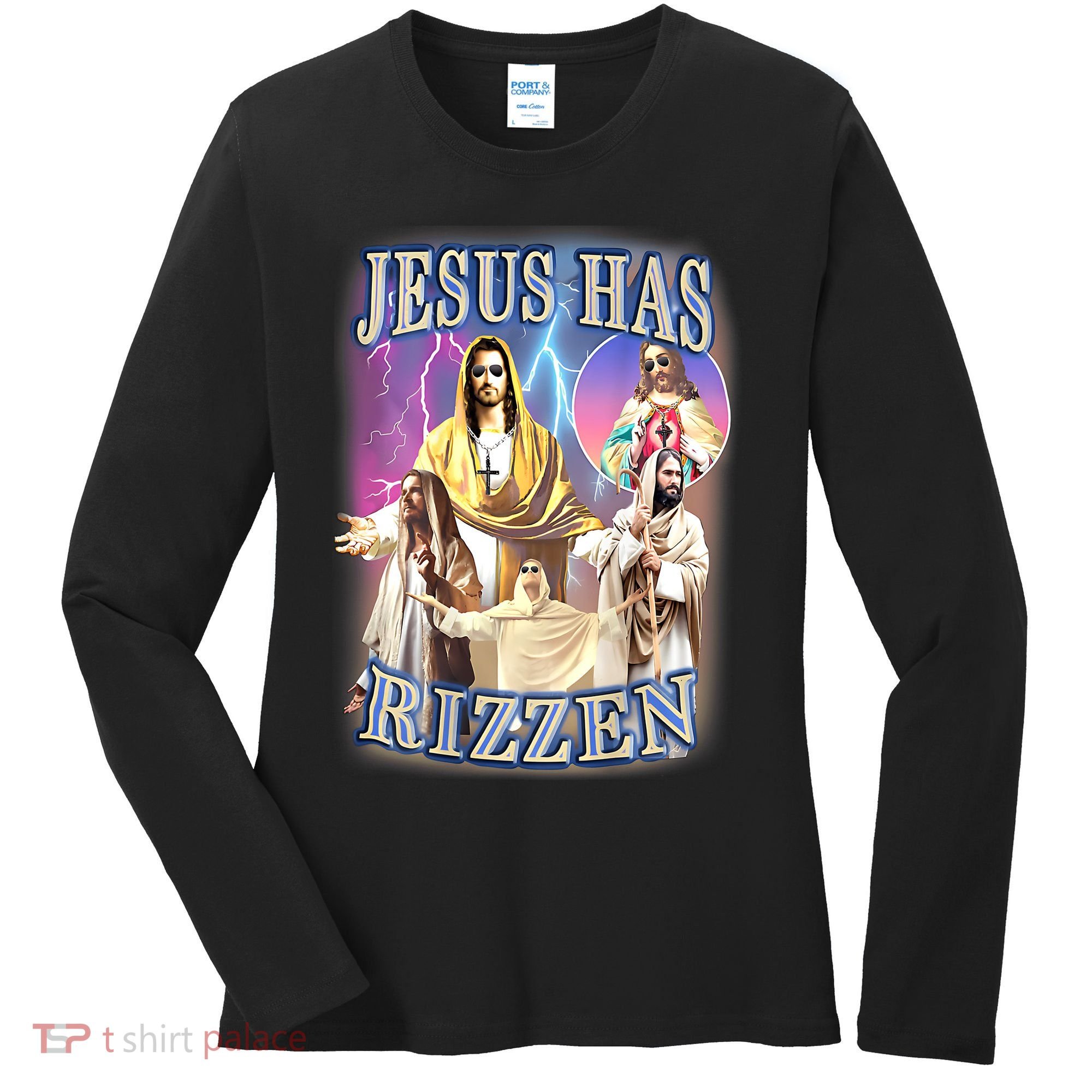 Jesus Has Rizzen Women's Long Sleeve Shirt