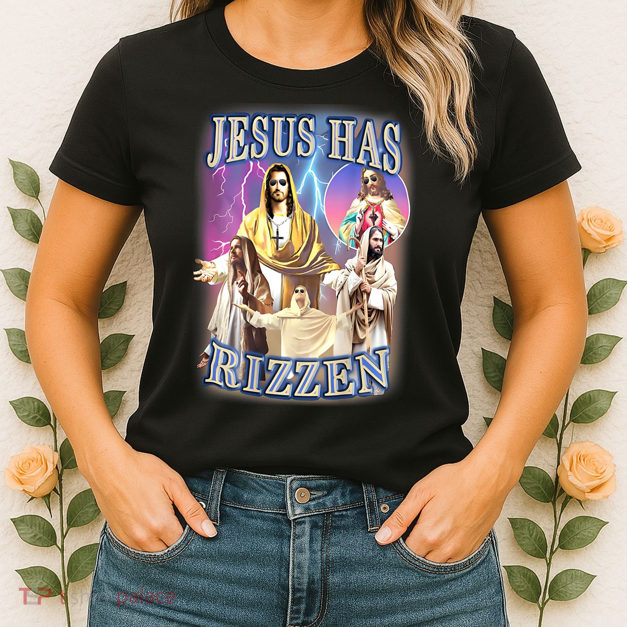Jesus Has Rizzen Women's T-Shirt