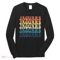 Jaguars High School Jaguars Sports Team Retro Jaguars Long Sleeve Shirt thumb 0