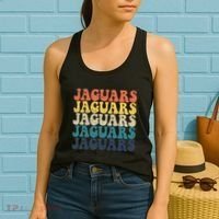 Jaguars High School Jaguars Sports Team Retro Jaguars Women's Tank Top thumb 2
