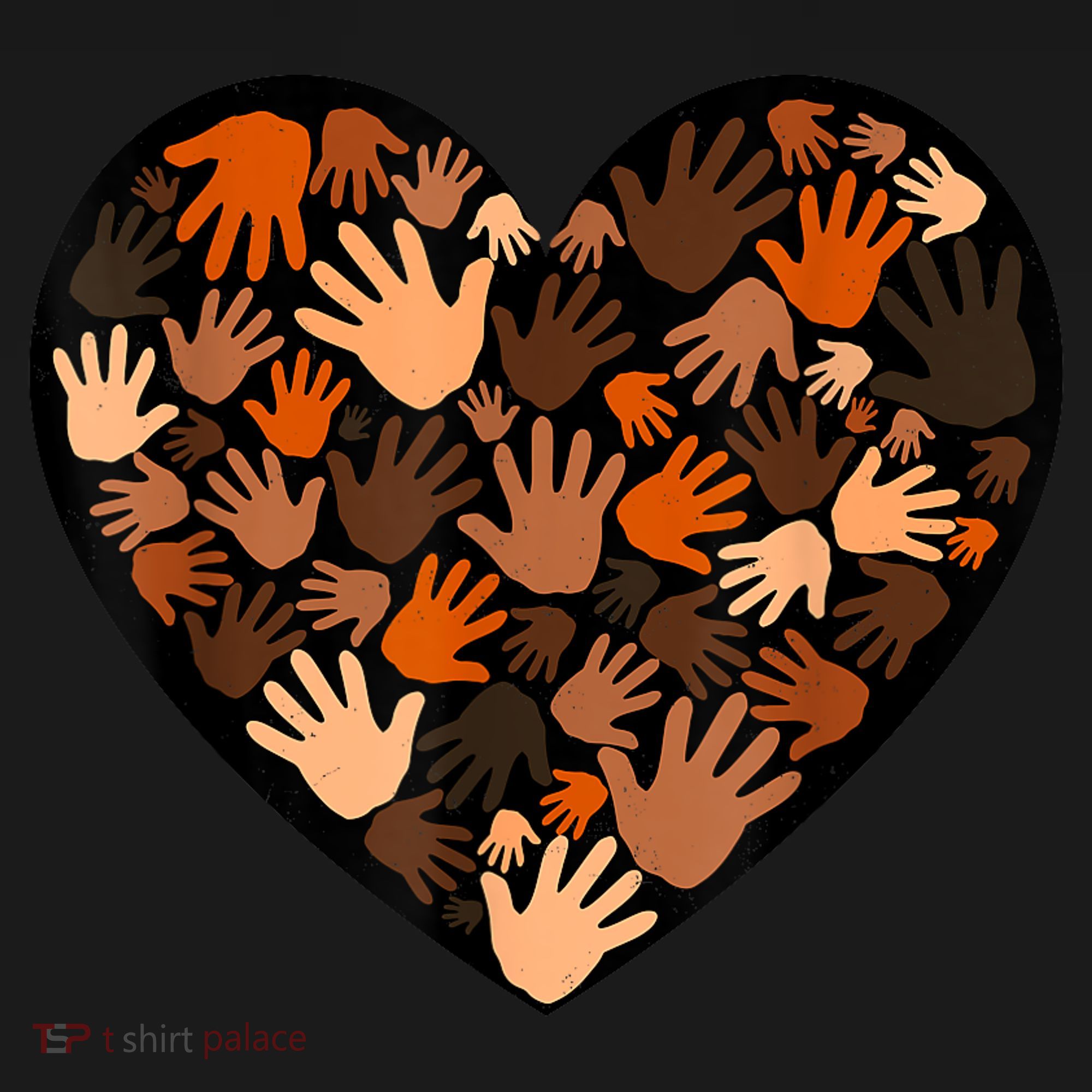 Juneteenth Heart Support Black History Month Black Gift Polo