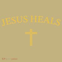 Jesus Heals - Simple Minimalist Christian Religious Cross Kids T-Shirt thumb 2