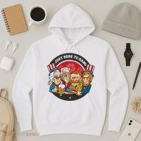 Just Here To Bang President Funny USA Hoodie thumb 3
