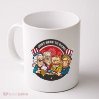 Just Here To Bang President Funny USA Coffee Mug thumb 0