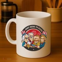 Just Here To Bang President Funny USA Coffee Mug thumb 4
