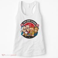 Just Here To Bang President Funny USA Women's Tank Top thumb 0