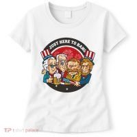 Just Here To Bang President Funny USA Women's T-Shirt thumb 0