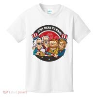 Just Here To Bang President Funny USA Kids T-Shirt thumb 0