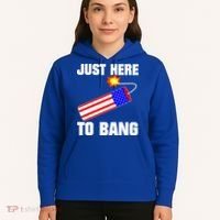 Just Here To Bang Gunpowder Flag Us Gift Hoodie thumb 5