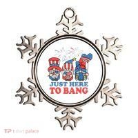 Just Here To Bang Gnome 4th Of July Ornament thumb 0