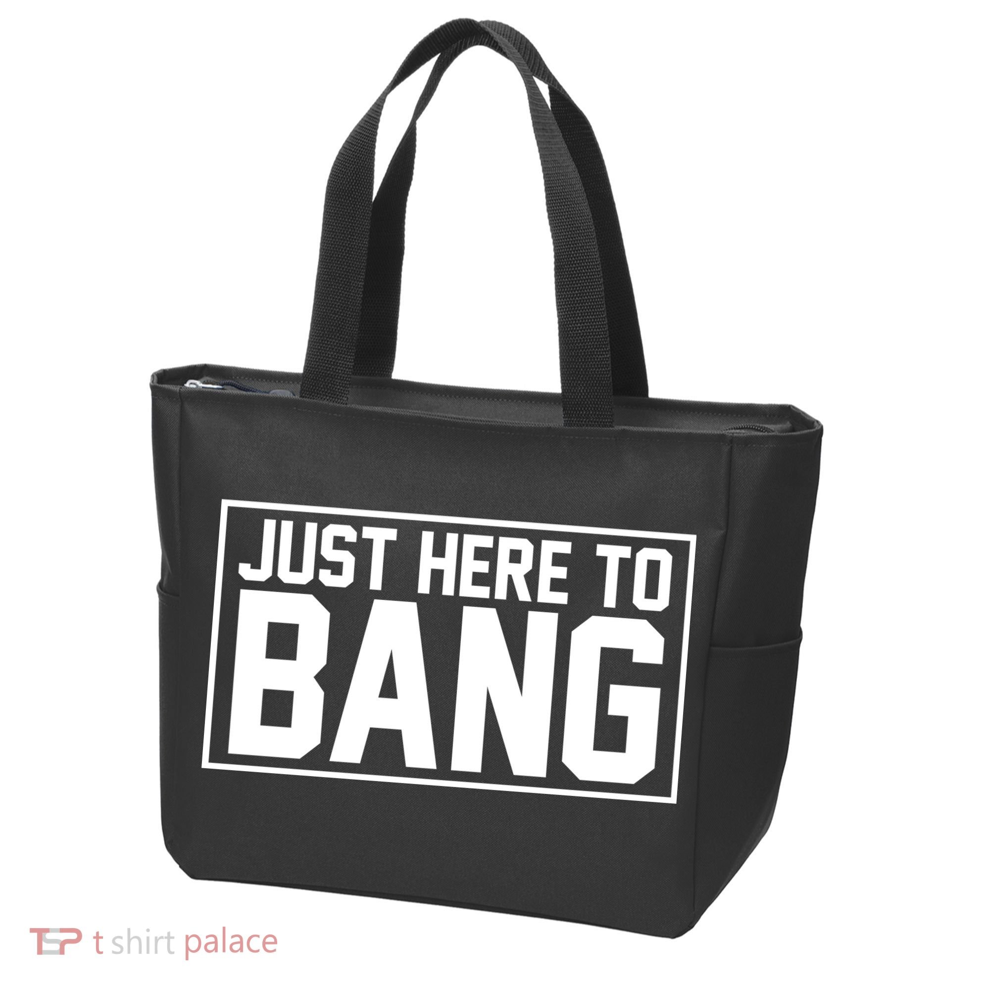 Just Here To Bang 4th Of July Tote Bag