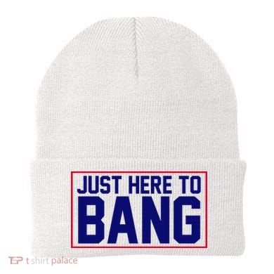 Just Here To Bang 4th Of July Beanie