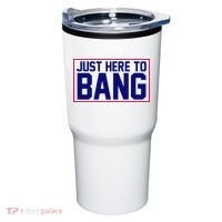 Just Here To Bang 4th Of July Tumbler thumb 0