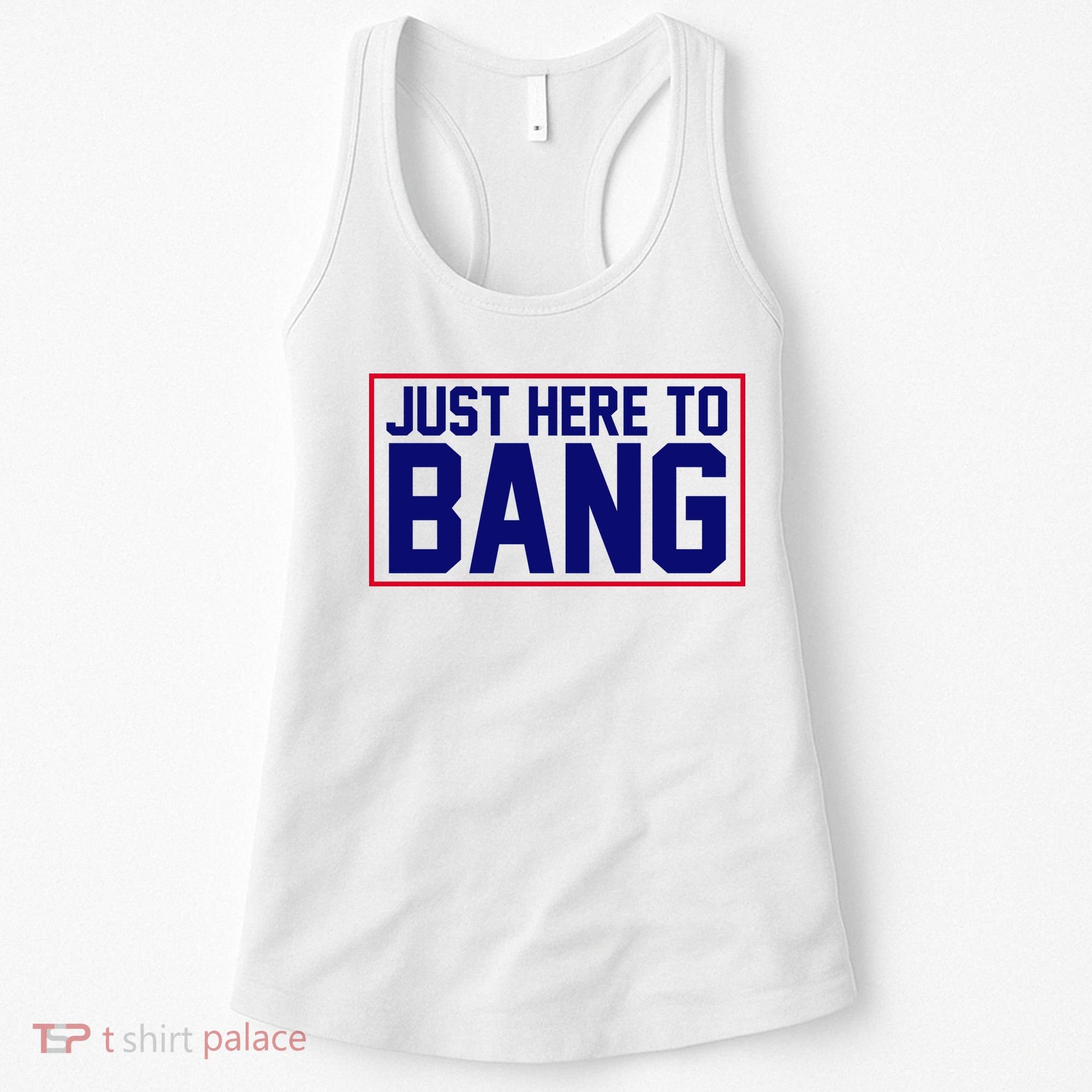 Just Here To Bang 4th Of July Women's Tank Top