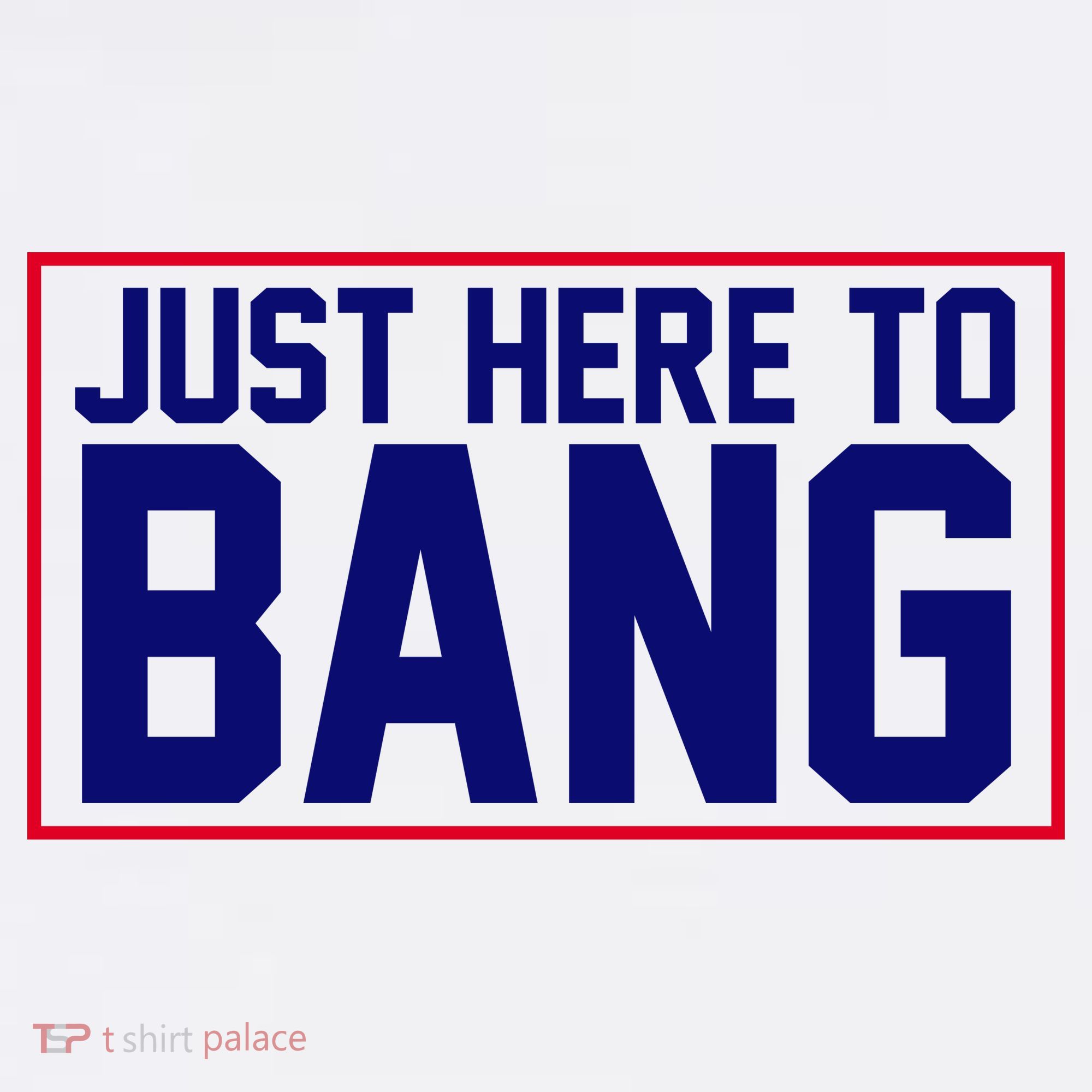 Just Here To Bang 4th Of July Women's Tank Top