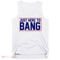Just Here To Bang 4th Of July Tank Top thumb 0