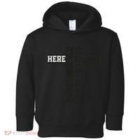 Just Here To Give God Glory Cute Toddler Hoodie thumb 0