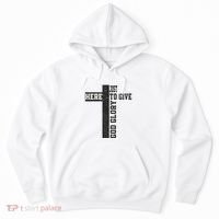Just Here To Give God Glory Cute Hoodie thumb 0