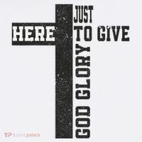 Just Here To Give God Glory Cute Hoodie thumb 7