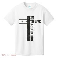Just Here To Give God Glory Cute Kids T-Shirt thumb 0