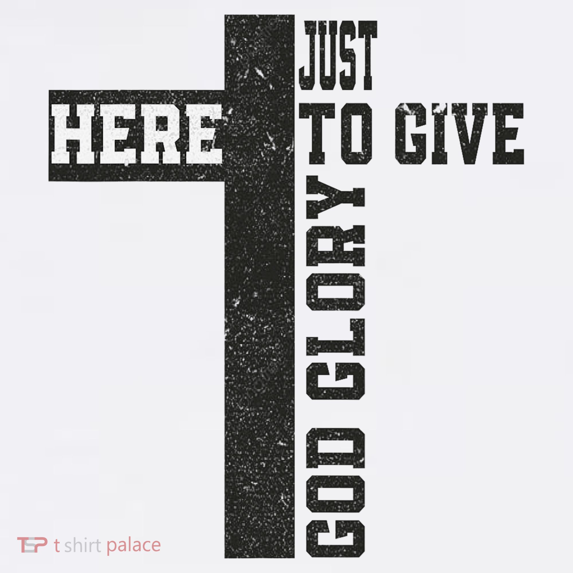 Just Here To Give God Glory Cute Kids T-Shirt