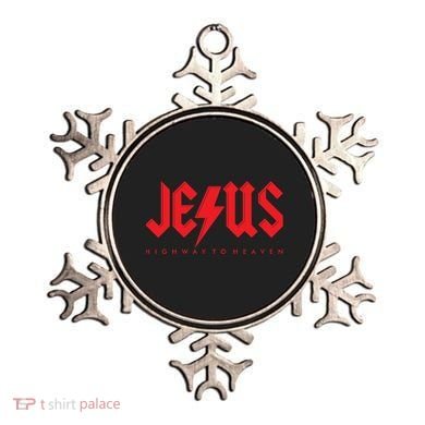 Jesus Highway To Heaven Christianity Ornament