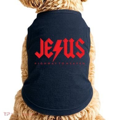 Jesus Highway To Heaven Christianity Doggie Tank