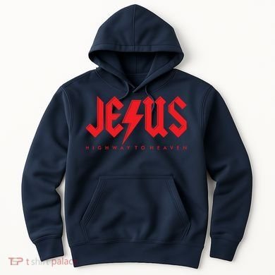 Jesus Highway To Heaven Christianity Hoodie