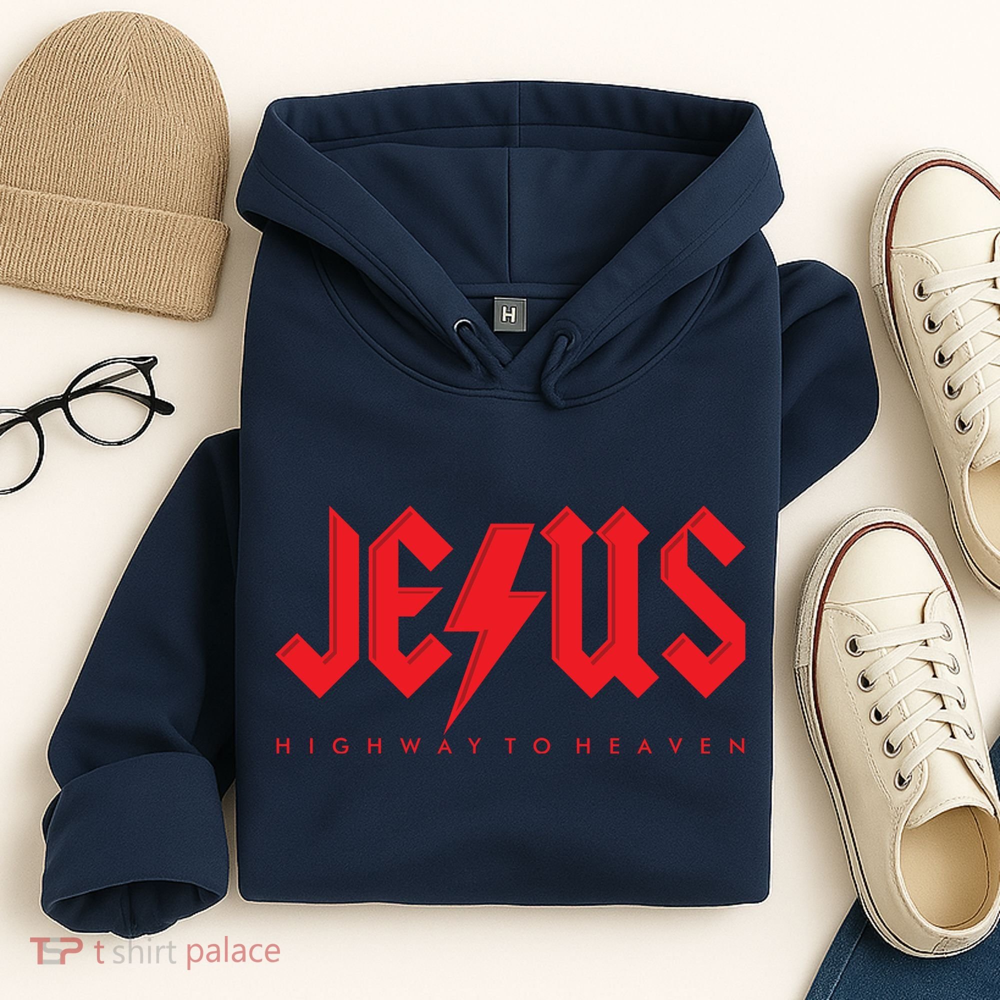 Jesus Highway To Heaven Christianity Hoodie