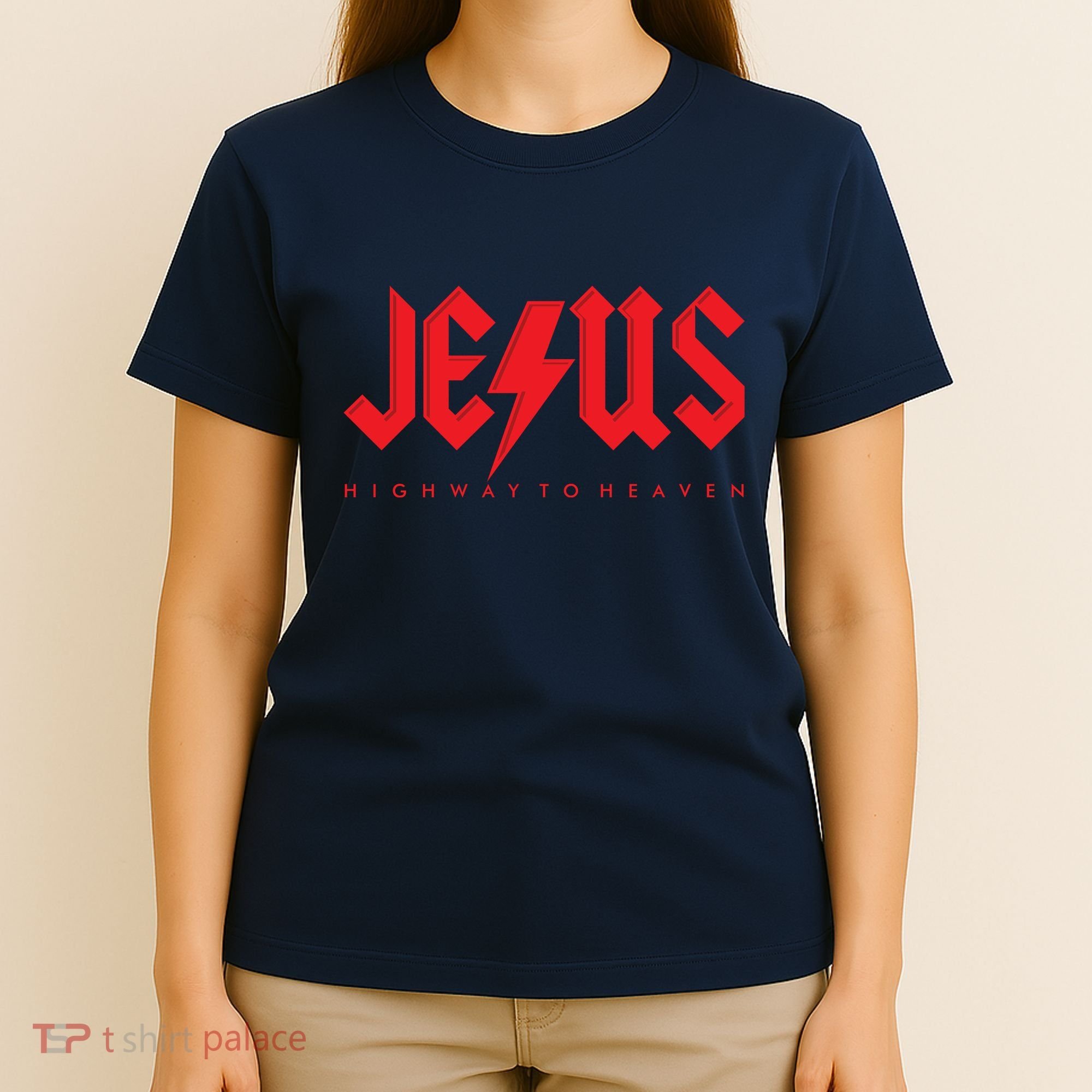 Jesus Highway To Heaven Christianity T-Shirt