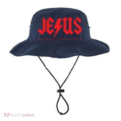Jesus Highway To Heaven Christianity Bucket Hat