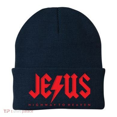 Jesus Highway To Heaven Christianity Beanie