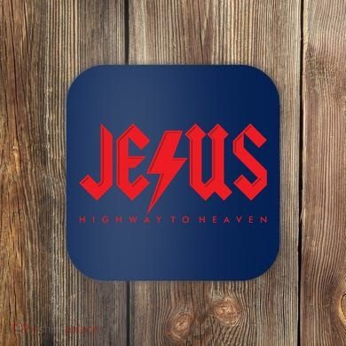 Jesus Highway To Heaven Christianity Coaster
