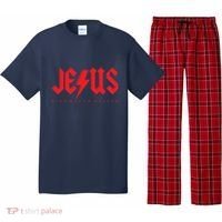 Jesus Highway To Heaven Christianity Pajama Set thumb 0