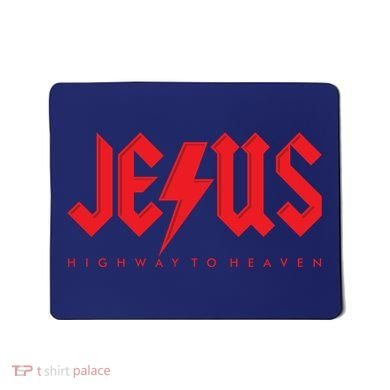 Jesus Highway To Heaven Christianity Mousepad