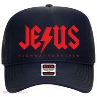 Jesus Highway To Heaven Christianity Hat thumb 0