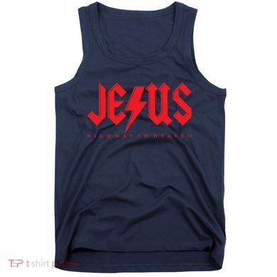 Jesus Highway To Heaven Christianity Tank Top