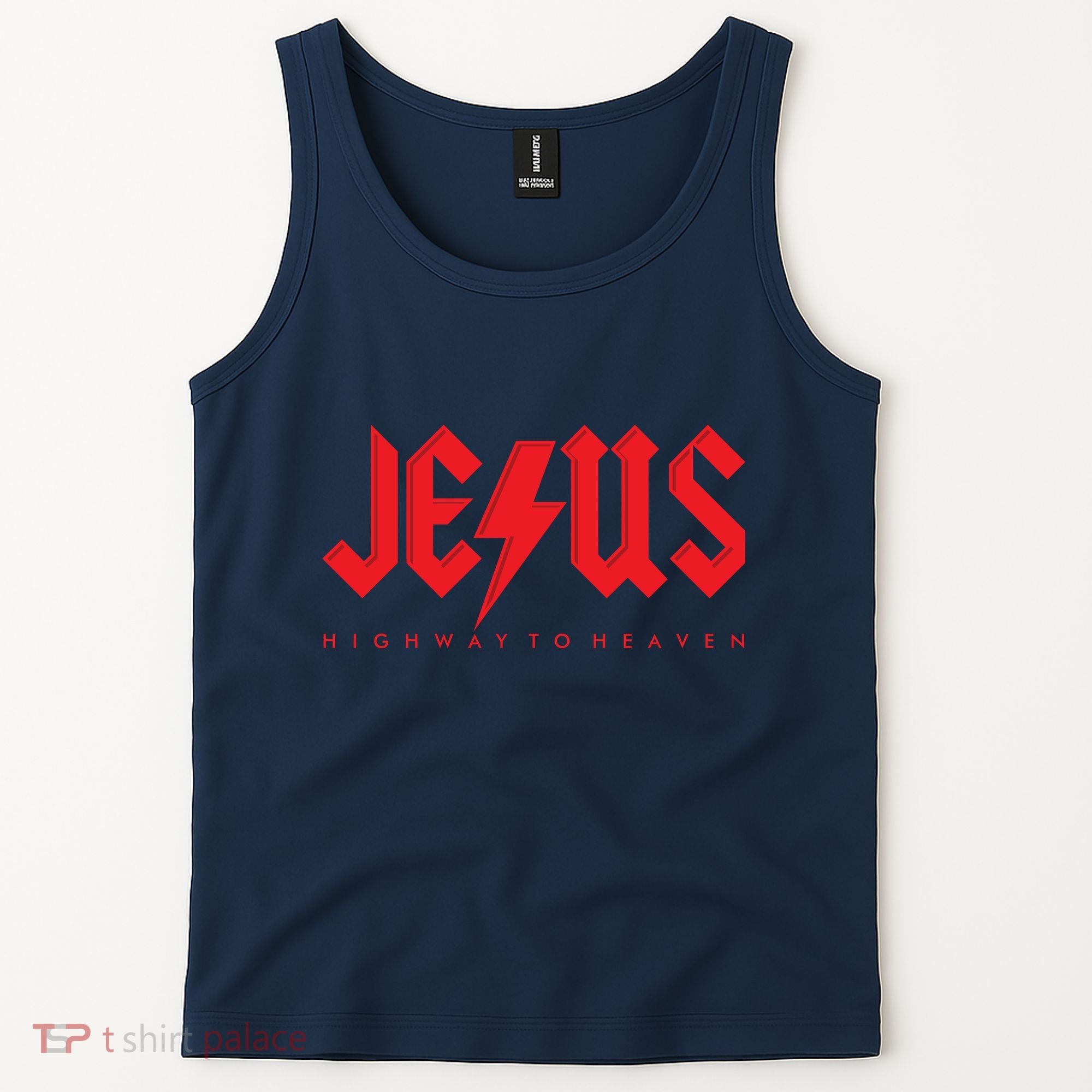 Jesus Highway To Heaven Christianity Tank Top