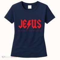 Jesus Highway To Heaven Christianity Women's T-Shirt thumb 0