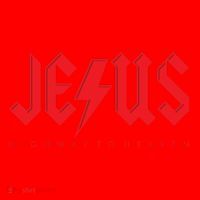Jesus Highway To Heaven Christianity Santa Hat thumb 1