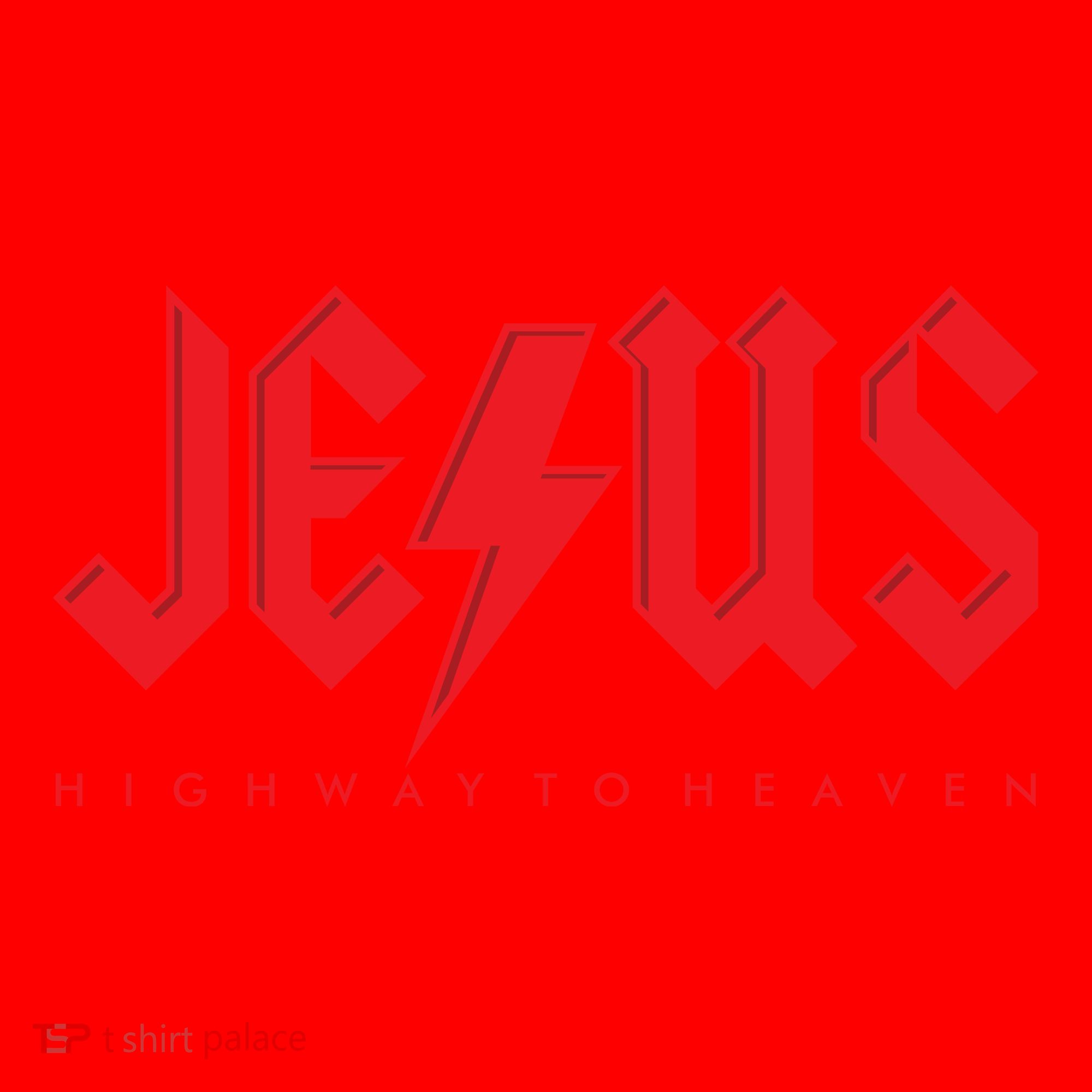 Jesus Highway To Heaven Christianity Santa Hat