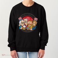 Just Here To Bang American Presidents Women's Sweatshirt thumb 0