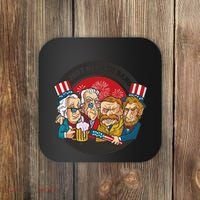Just Here To Bang American Presidents Coaster thumb 0