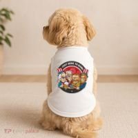Just Here To Bang American Presidents Doggie Tank thumb 2
