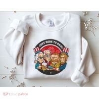 Just Here To Bang American Presidents Sweatshirt thumb 2