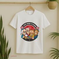 Just Here To Bang American Presidents T-Shirt thumb 2