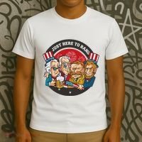Just Here To Bang American Presidents T-Shirt thumb 3